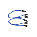 Kipus Cables RCA Y. 2 machos 1 hembra (2 uds.) RCA-120-2