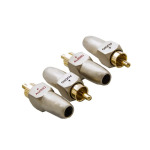 Kipus Conectores RCA alta calidad (4 uds.) RC-220