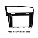 Shadow Cerquillo VW Golf 7 2013 (Color negro brillante) / CRFR0107N