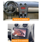 Shadow Audi A3 2 8P 2003-2013 | Audi S3 2 2006-2012 | Audi RS3 1 2011-2012 / FR2404 - Imagen 3