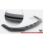 Maxton Design Divisor frontal Street Pro + aletas para Honda Civic Sedán Mk10 - Imagen 6