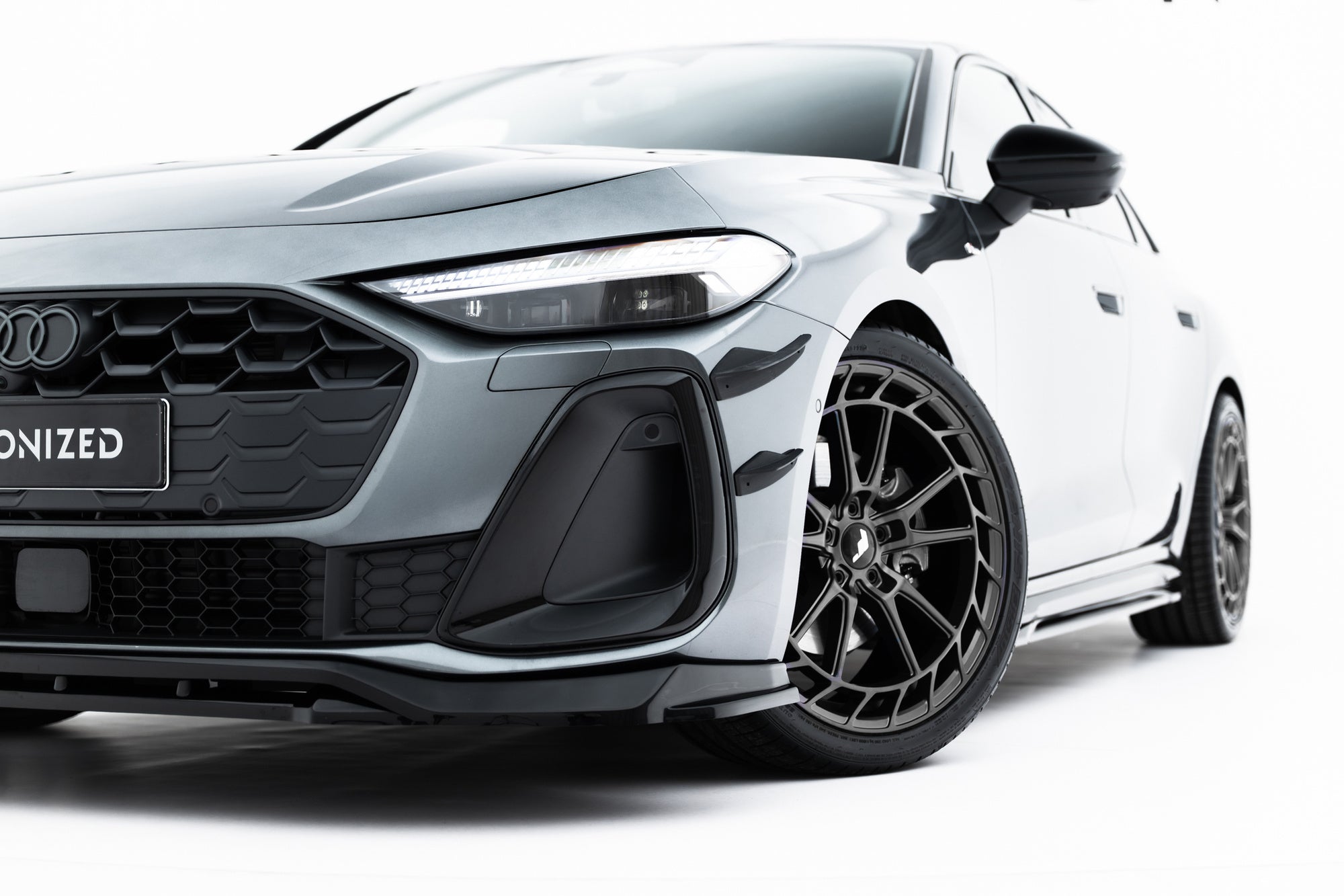pol_pl_Canards-owiewki-przedniego-zderzaka-Audi-A5-S-Line-S5-Sedan-Avant-B10-23485_5 Maxton Design Front Bumper Wings (Canards) Audi A5 S-Line / S5 Sedan / Avant B10 - Imagen 1