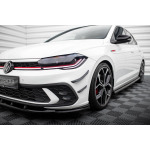 Maxton Design Alerones delanteros (canards) para Volkswagen Polo GTI Mk6 Facelift