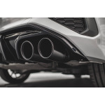 Maxton Design Faldón trasero + embellecedores de escape imitación Audi A3 S-Line Sportback 8Y - Imagen 2