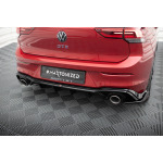 Maxton Design Faldón trasero + embellecedores de escape de imitación Volkswagen Golf GTE / R-Line Mk8 / Mk8 Facelift - Imagen 4