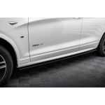 Maxton Design Difusores de faldones laterales BMW X3 M-Pack F25 Facelift
