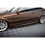 Maxton Design Difusores de faldones laterales V.1 para BMW Serie 3 E46 MPACK Coupé
