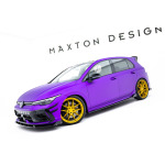 Maxton Design Difusores de faldones laterales V.2 + aletas para Volkswagen Golf R Hatchback Mk8 Facelift - Imagen 4