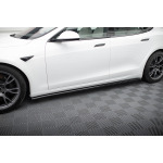Maxton Design Difusores de faldones laterales V.2 Tesla Model S Plaid Mk1 Facelift