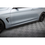 Maxton Design Difusores de faldones laterales V.3 BMW Serie 4 Coupé / Gran Coupé / Cabrio M-Pack F32 / F36 / F33