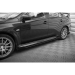 Maxton Design Difusores y aletas laterales Street Pro para Mitsubishi Lancer EVO X