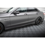 Maxton Design Difusores laterales Street Pro para Mercedes-AMG C63 Sedán/Familiar W205 Facelift