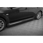 Maxton Design Difusores de faldones laterales Street Pro para Mitsubishi Lancer EVO X