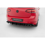 Maxton Design Difusor trasero Street Pro para Volkswagen Golf R Mk7 Facelift