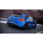 Maxton Design Faldón trasero Volkswagen Scirocco Mk3 R con 2 orificios de escape