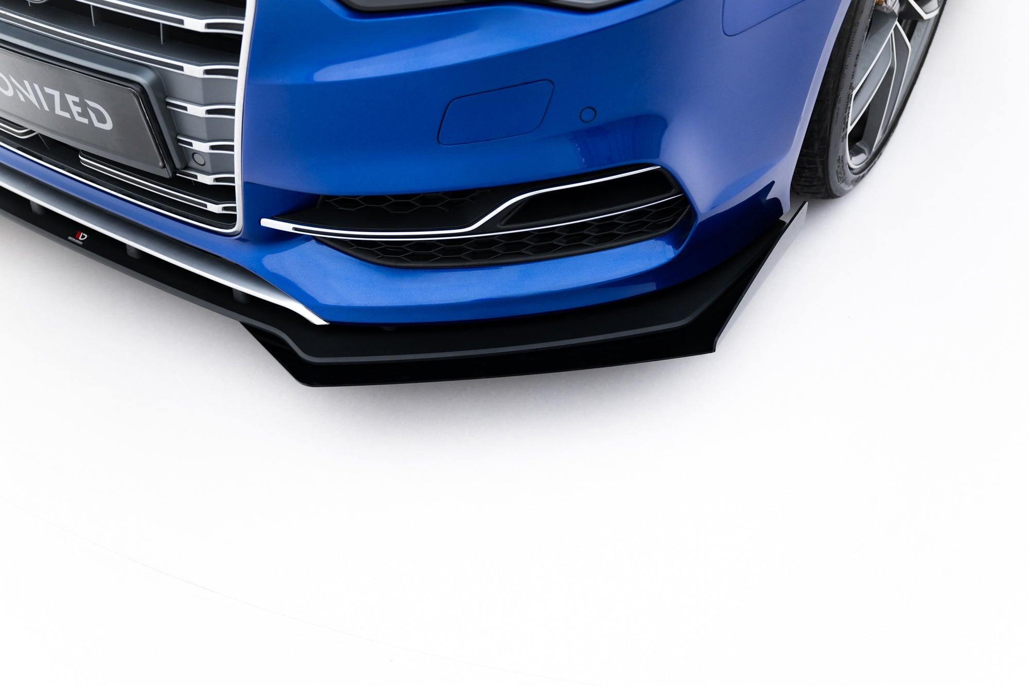 pol_pl_Flapsy-Przednie-Audi-S3-A3-S-Line-Sedan-8V-20445_2 Maxton Design Aletas delanteras Audi S3 / A3 S-Line Sedán 8V - Imagen 1