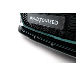 Maxton Design Divisor frontal de fibra de carbono preimpregnada para Audi RS7 C8 - Imagen 4