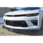 Maxton Design Divisor frontal híbrido para Chevrolet Camaro 6.ª generación, fase I, 2SS Coupé