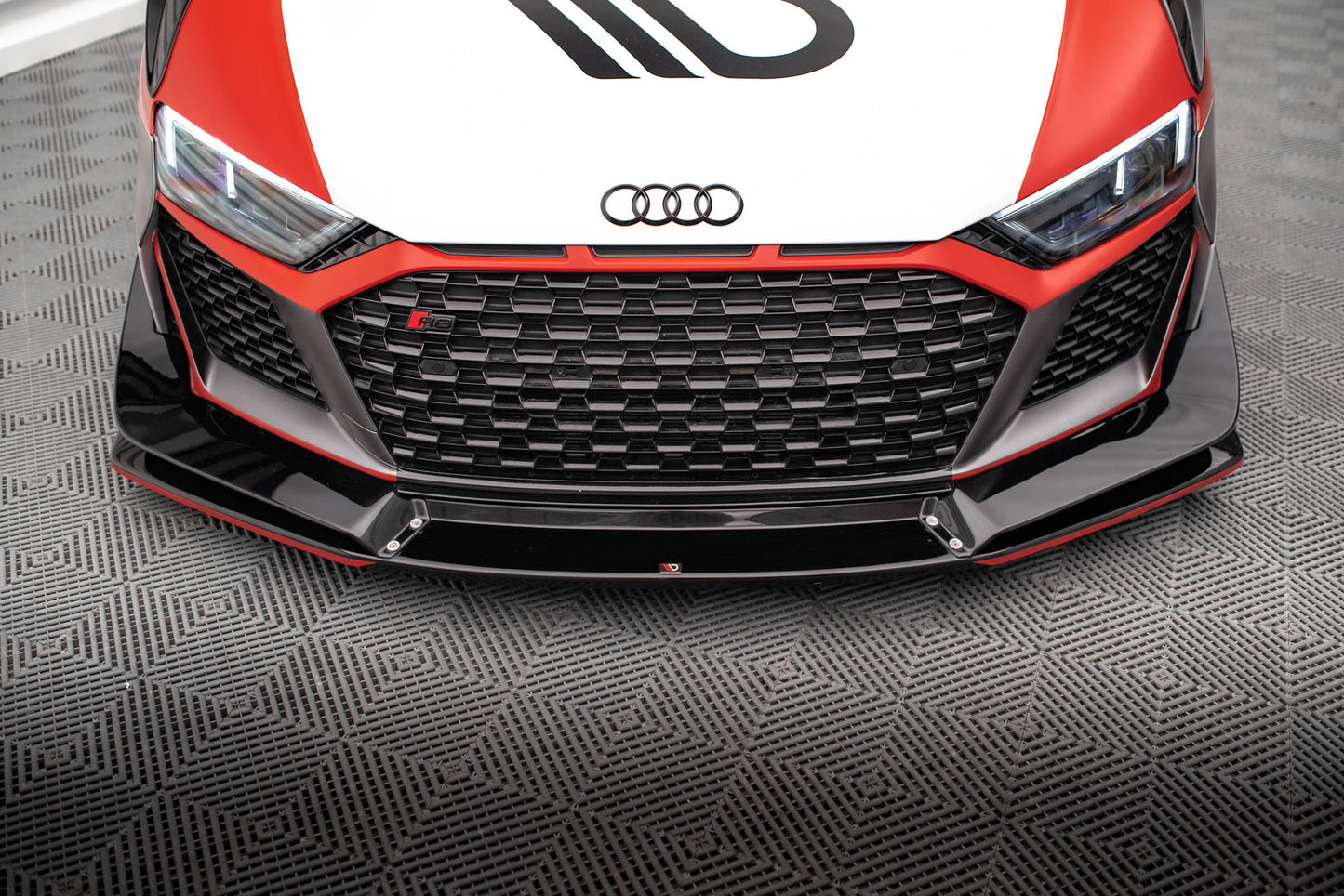 pol_pl_Splitter-Przedni-Audi-R8-Mk2-Facelift-17908_1 Maxton Design Divisor frontal para Audi R8 Mk2 Facelift - Imagen 1
