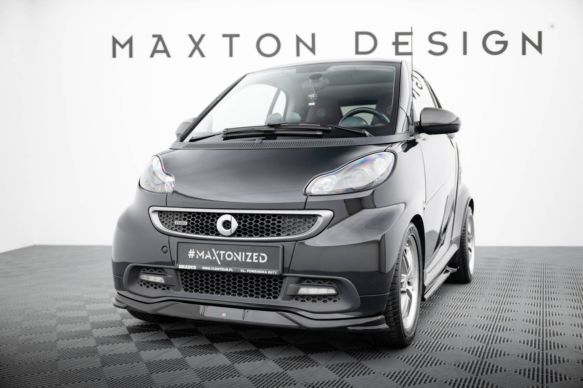 pol_pl_Splitter-Przedni-Brabus-Smart-Fortwo-C451-Facelift-21318_3 Maxton Design Spoiler delantero Brabus para Smart Fortwo C451 Facelift - Imagen 1