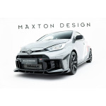 Maxton Design Divisor frontal V.1 + aletas para Toyota GR Yaris Mk4 Facelift