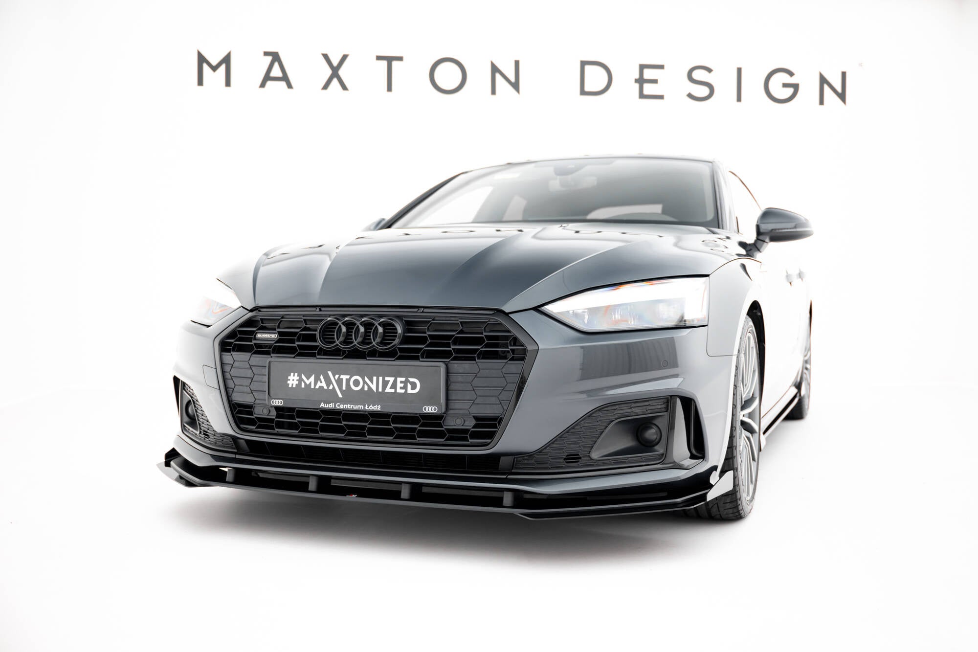 pol_pl_Splitter-Przedni-Street-Pro-Flaps-Audi-A5-F5-Facelift-21453_7_a55c353e-04a0-48c9-b1c8-d270f3316314 Maxton Design Splitter delantero Street Pro + aletas para Audi A5 F5 Facelift - Imagen 1
