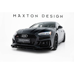 Maxton Design Divisor frontal Street Pro + aletas para Audi RS5 Coupé / Sportback F5