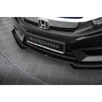 Maxton Design Divisor frontal Street Pro + aletas para Honda Civic Sedán Mk10 - Imagen 3