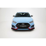 Maxton Design Divisor frontal Street Pro + aletas para Hyundai Veloster N Mk2 - Imagen 3