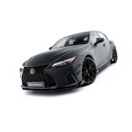 Maxton Design Divisor frontal Street Pro + aletas para Lexus IS 500 Mk3 Facelift 2 (XE30)