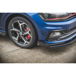Maxton Design Divisor frontal Street Pro + aletas para Volkswagen Polo GTI Mk6 - Imagen 4