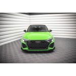 Maxton Design Divisor frontal Street Pro V.1 + aletas para Audi RS3 8Y - Imagen 2