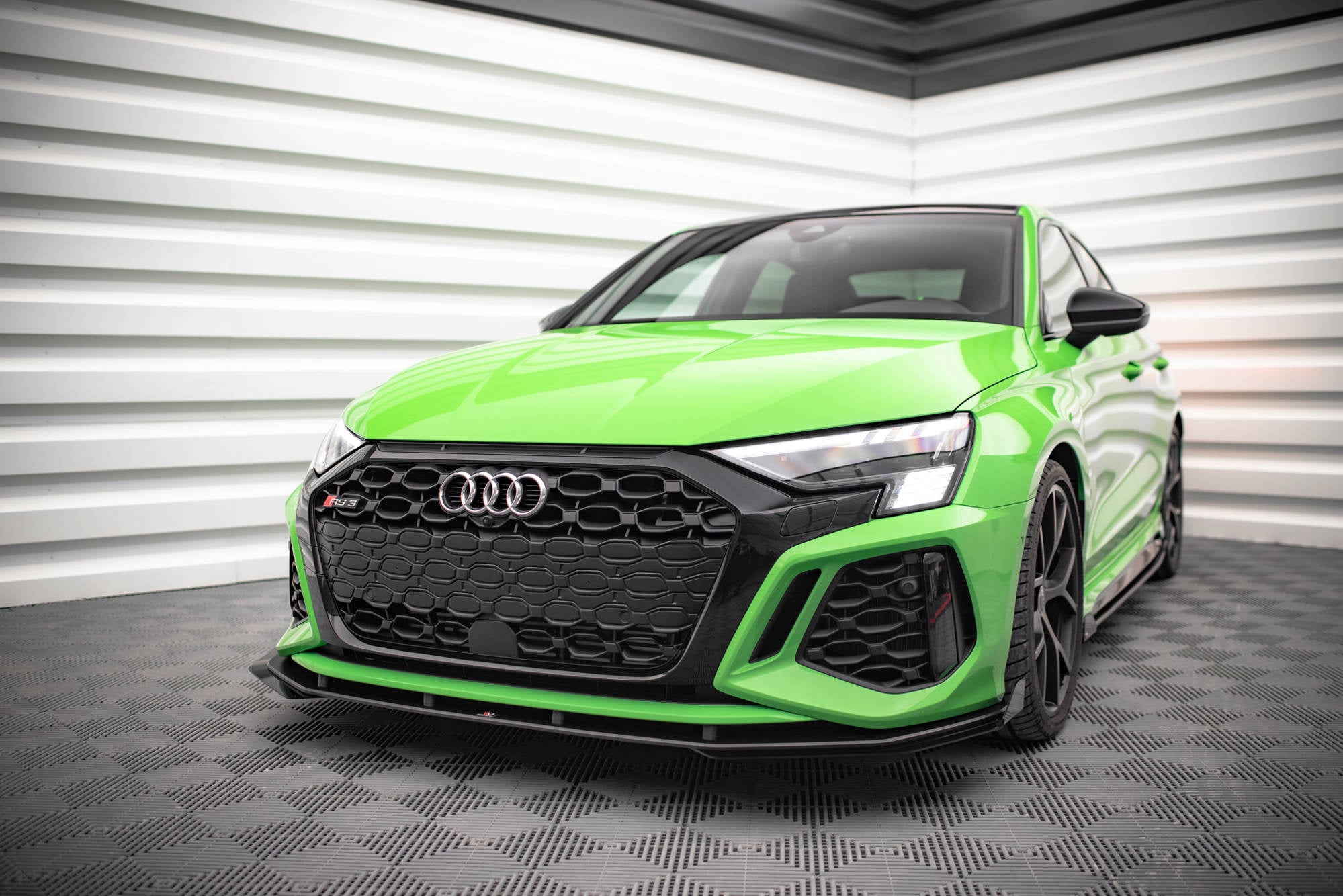 pol_pl_Splitter-Przedni-Street-Pro-V-1-Flaps-Audi-RS3-8Y-14838_5_2fd5c974-4aa5-48dd-ab36-adaff84e8db7 Maxton Design Divisor frontal Street Pro V.1 + aletas para Audi RS3 8Y - Imagen 1
