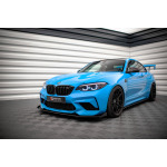 Maxton Design Divisor frontal Street Pro V.1 + aletas para BMW M2 Competition F87 - Imagen 3