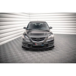 Maxton Design Divisor frontal Street Pro V.1 + aletas para Mazda 3 MPS Mk1 - Imagen 2