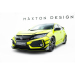 Maxton Design Divisor frontal Street Pro V.2 para Honda Civic Type-R Mk10 / Mk10 Facelift