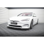 Maxton Design Divisor frontal V.1 para Tesla Model S Plaid Mk1 Facelift