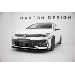 Maxton Design Divisor frontal V.1 para Volkswagen Golf GTI / GTE / R-Line Mk8 Facelift