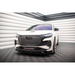 Maxton Design Divisor frontal V.2 Audi Q4 e-tron Sportback S-line Mk1