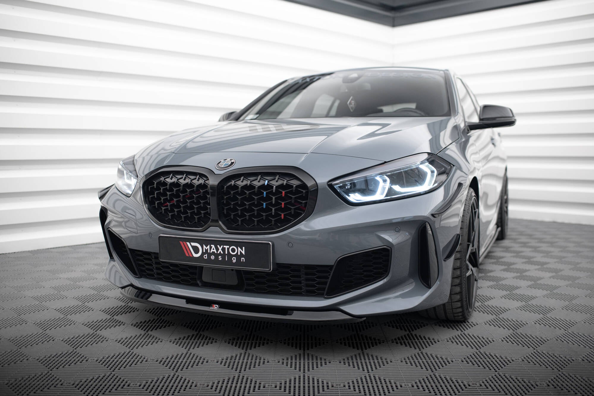 pol_pl_Splitter-Przedni-V-2-BMW-1-M-Pack-M135i-128ti-F40-9174_4 Maxton Design Divisor frontal V.2 para BMW Serie 1 M-Pack/ M135i / 128ti F40 - Imagen 1
