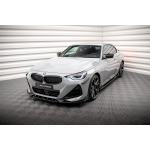 Maxton Design Divisor frontal V.2 + aletas BMW Serie 2 Coupé M-Pack / M240i G42