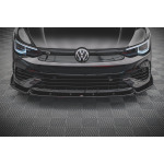 Maxton Design Divisor frontal V.2 + aletas Volkswagen Golf R Hatchback / Variant Mk8 - Imagen 2