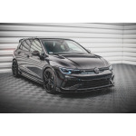 Maxton Design Divisor frontal V.2 + aletas Volkswagen Golf R Hatchback / Variant Mk8 - Imagen 3