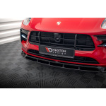 Maxton Design Divisor frontal V.2 Porsche Macan GTS / Sport Design Mk1 Facelift - Imagen 3