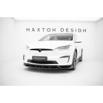 Maxton Design Divisor frontal V.3 para Tesla Model X Mk1 Facelift