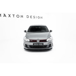 Maxton Design Divisor frontal Ver.2 Volkswagen Golf Mk6 (PARA Golf GTI 35TH) - Imagen 2