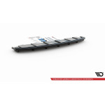 Maxton Design Divisor trasero Audi A6 C7 S-LINE AVANT Escape 2x1 (con barras verticales)