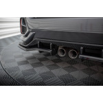Maxton Design Divisor trasero V.1 (con barras verticales) + aletas para Honda Civic Sport Mk 10 Facelift - Imagen 4
