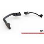 Maxton Design Divisor trasero V.1 (con barras verticales) + aletas para Honda Civic Sport Mk 10 Facelift - Imagen 6