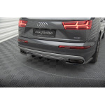 Maxton Design Divisor trasero (con barras verticales) Audi Q7 Mk2